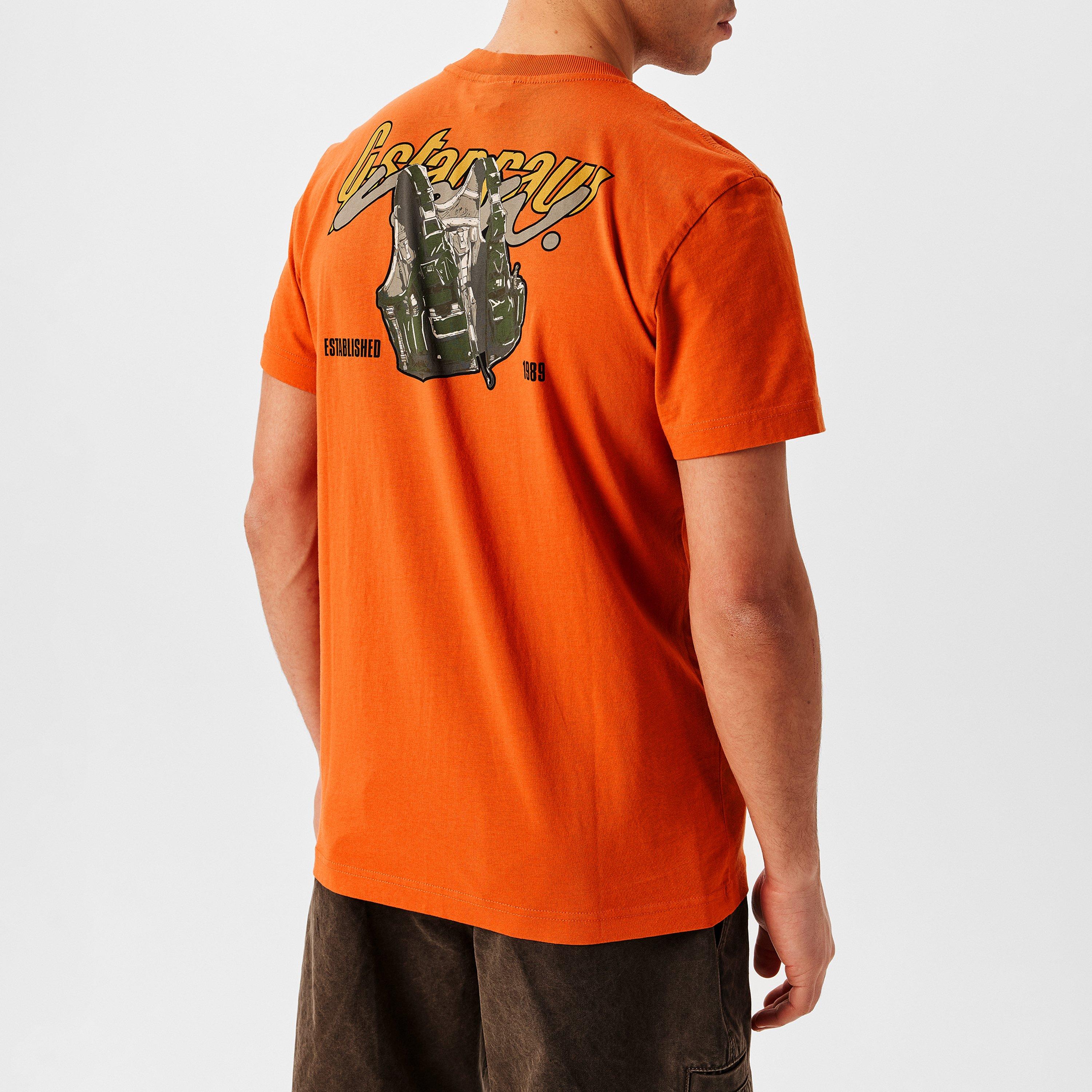 G Star Vest Back Graphic T Shirt