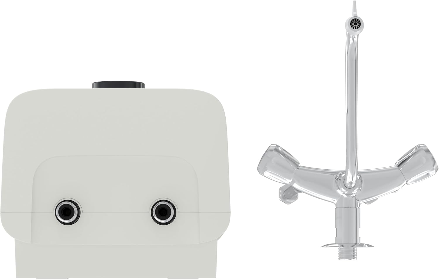 STIEBEL ELTRON OFP 5 Trend mit Wasserhahn VL, Übertisch Boiler 5 Liter Niederdruck, sehr kompakt, Stecker 230V, 2 kW, Made in Germany, 204970