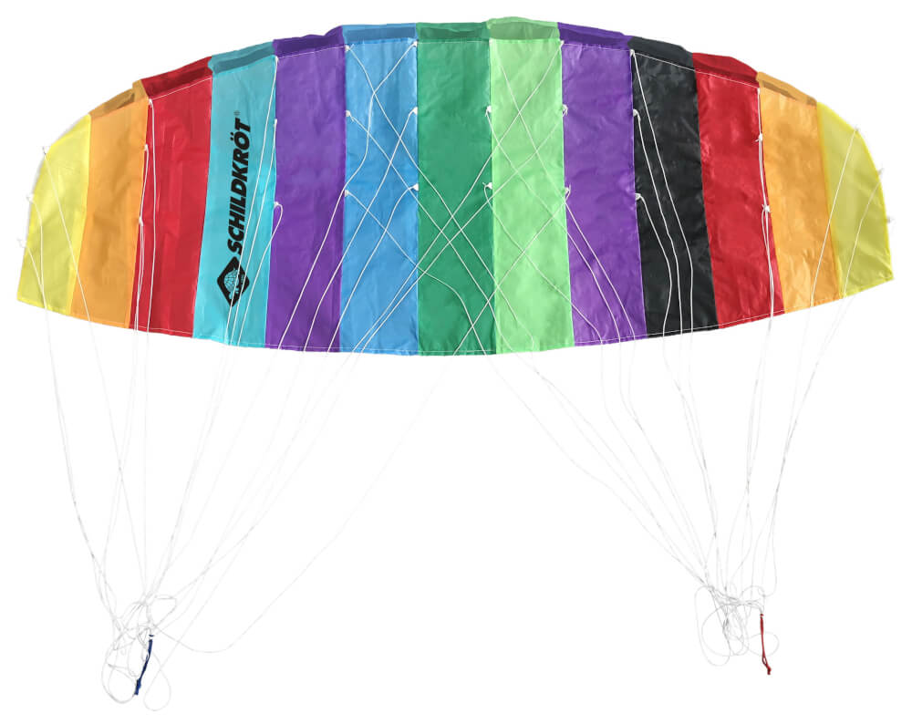Schildkröt Funsports - Dual Line SPORT KITE 1.6, incl. Carrybag, Rainbow