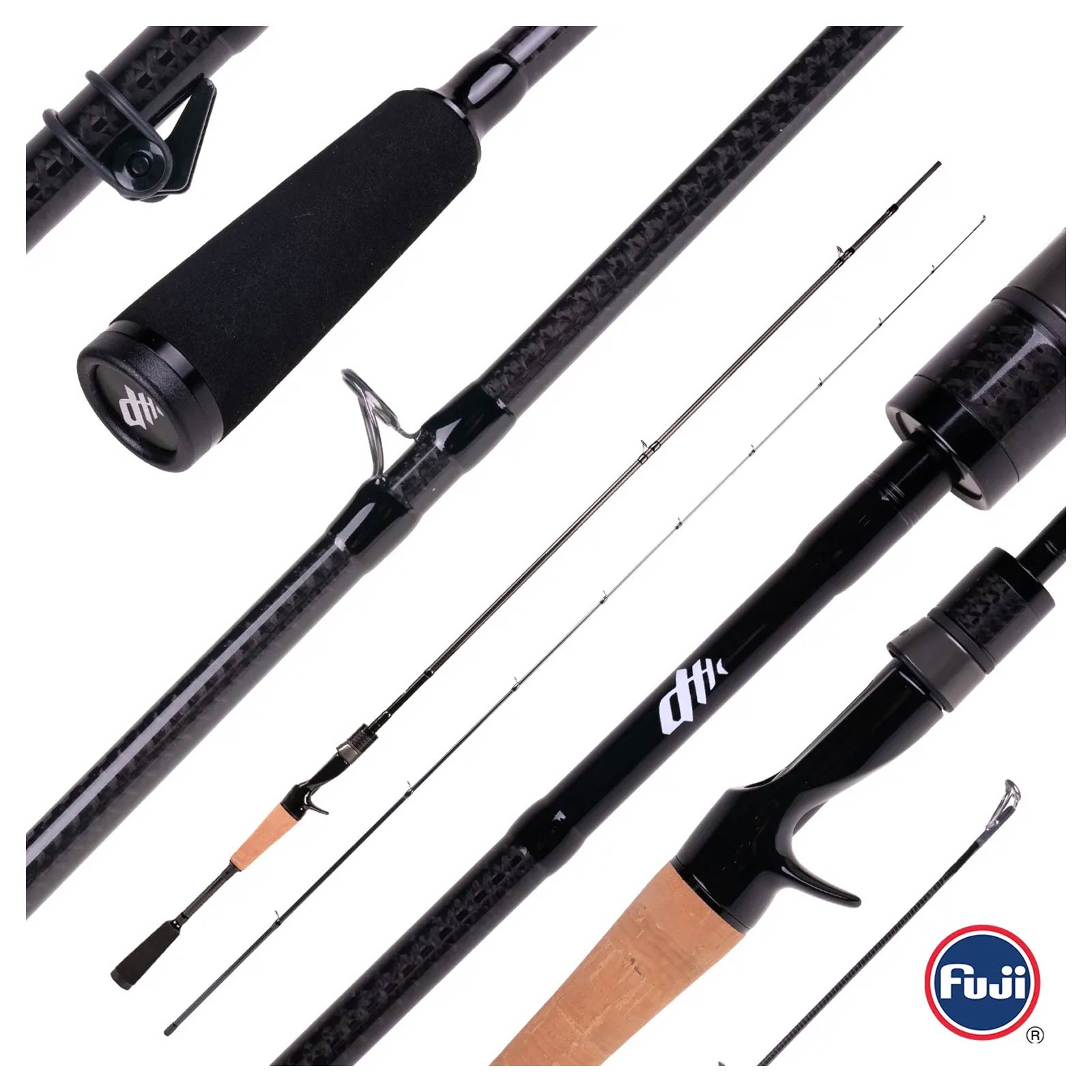 Zeck Barsch Alarm Cast Twitch & Play ML 208cm 5-15g Baitcastrute