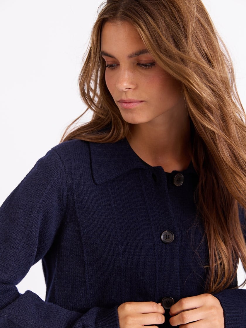 Yasmine cardigan Sky Captain