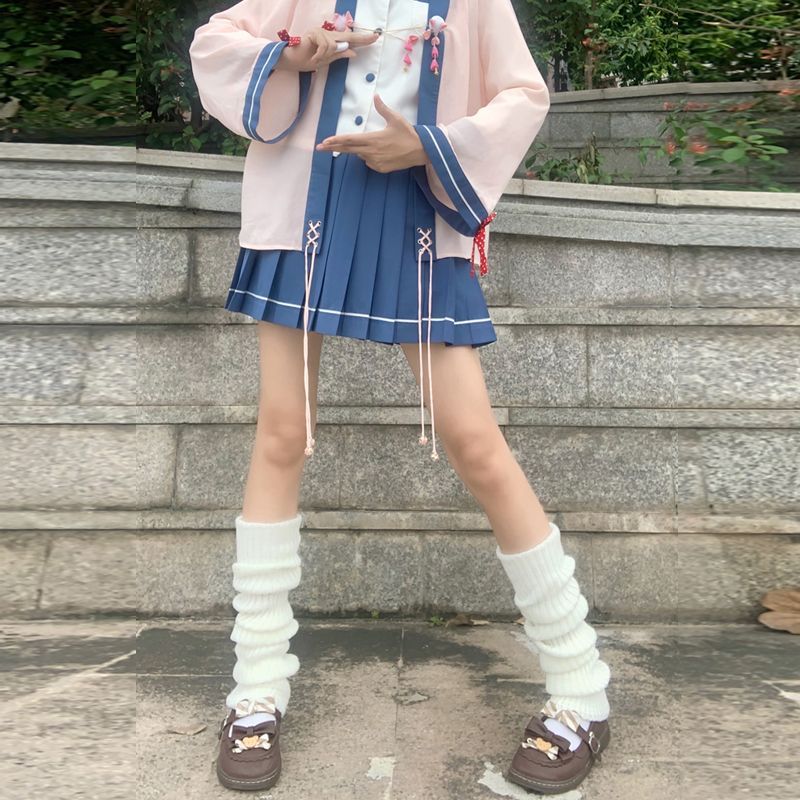 Sayaka - Effen beenwarmer