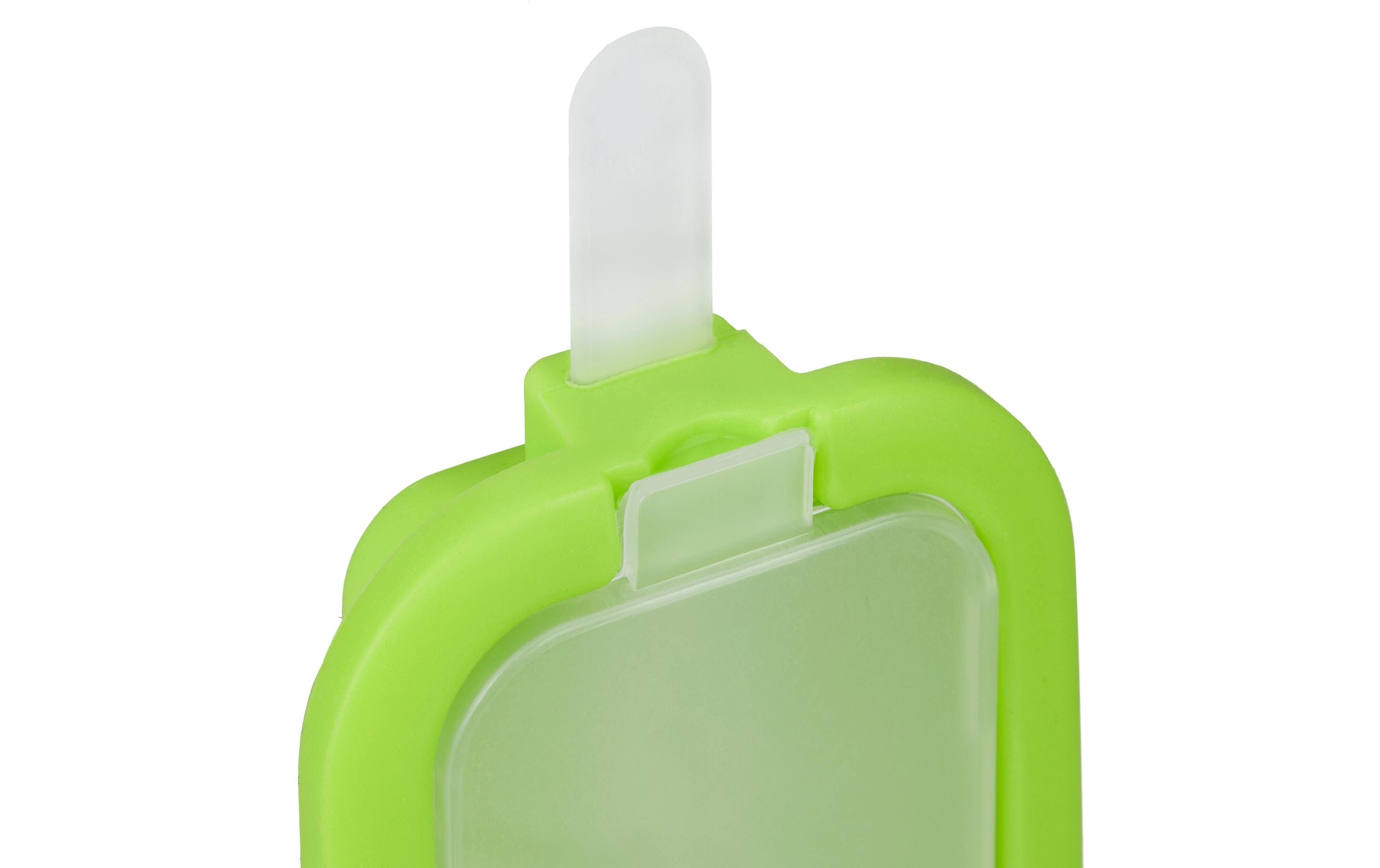 Glaceform 8 Stück, Gelb/Grün/PinkSilikoneisformen zum Eis