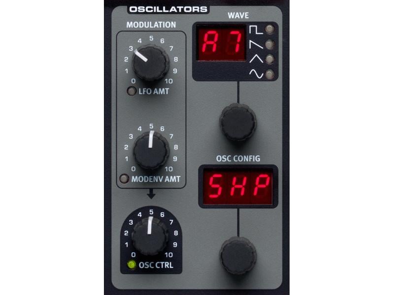 Clavia Nord Synthesizer Lead A1, Analog Modeling Synth Analog Modelling Synthesizer mit 49 anschlagsdynamischen Tasten