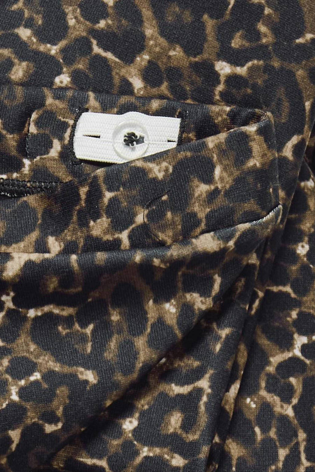 ONLY flared broek KOGESRAmet panterprint bruin