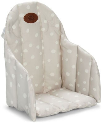Petite Chérie Sittepute Small, Light Grey/Dots