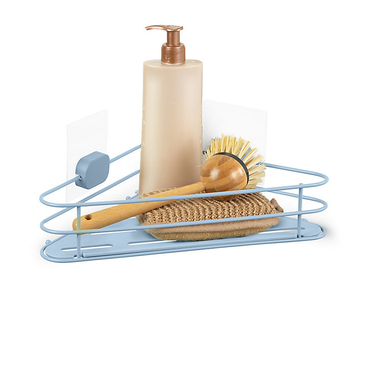 Etagère de douche d'angle Grena Bleu Compactor