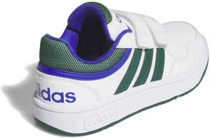 Adidas Originals Hoops sneakers wit groen kobaltblauw Imitatieleer 28