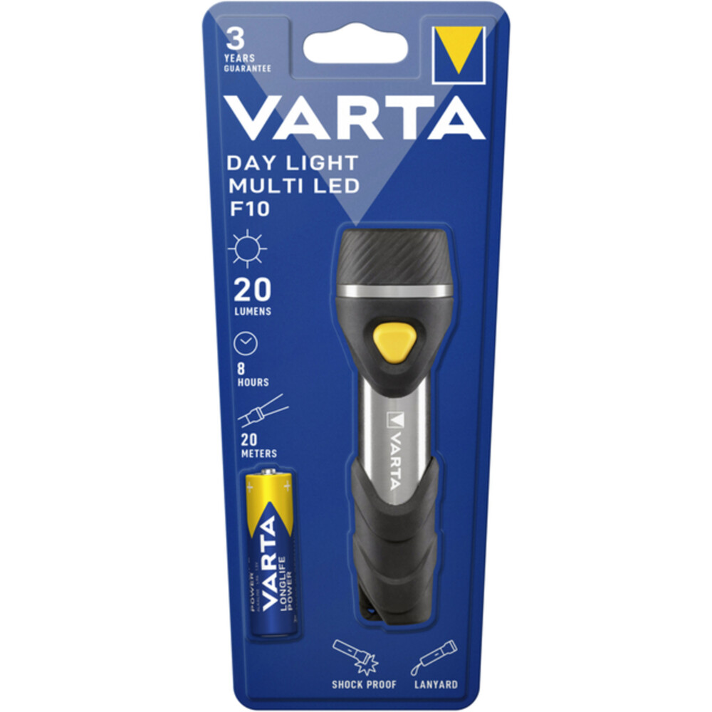 VartaZaklampDay Light Multi LED F10