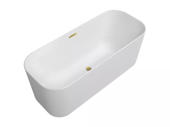 VILLEROY ET BOCH Baignoire ilot Finion acrylique