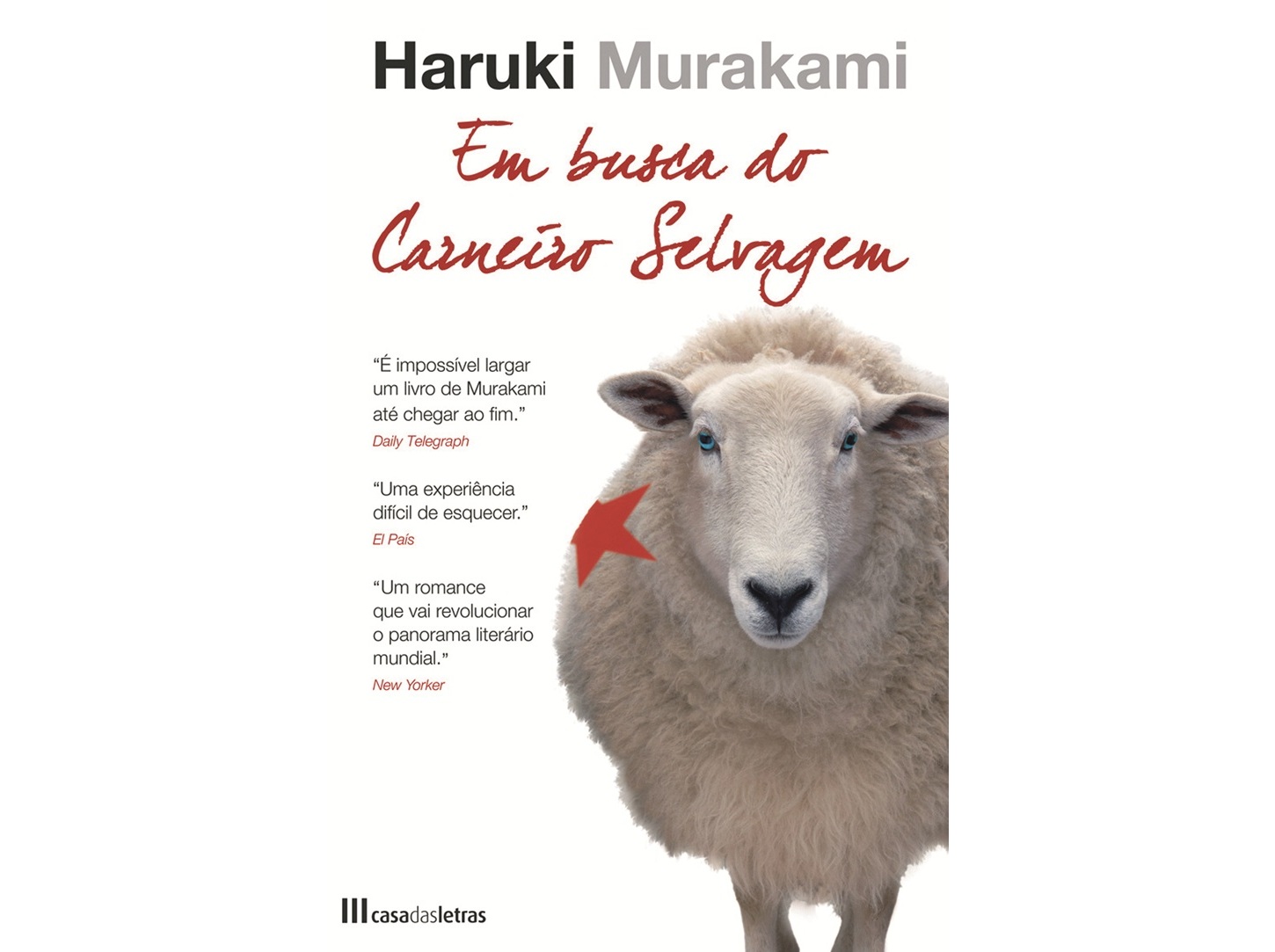 LIVRO EM BUSCA DO CARNEIRO SELVAGEM DE: H. MURAKAMI