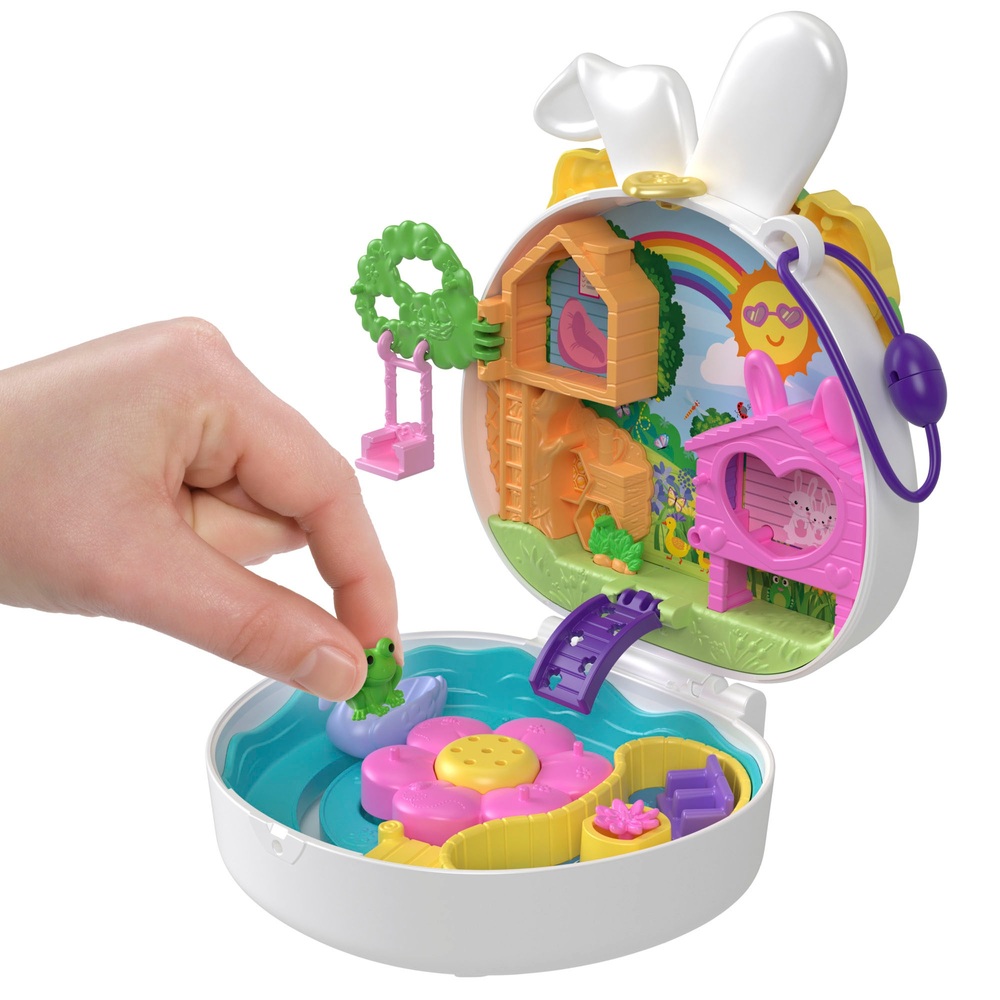 Polly Pocket Kompakter Blumengartenhase