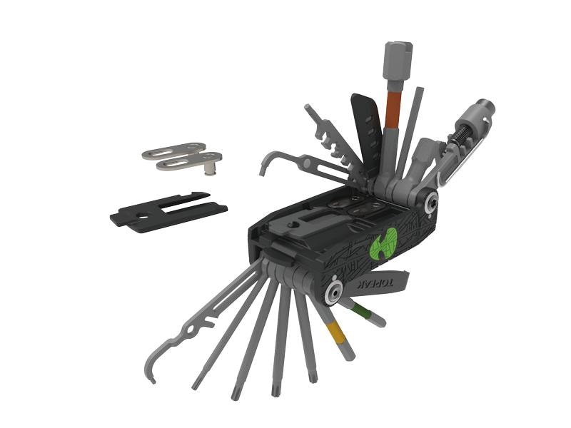 Topeak Mini Tool Alien X, 2-teilig Velowerkzeug mit Kettennieter