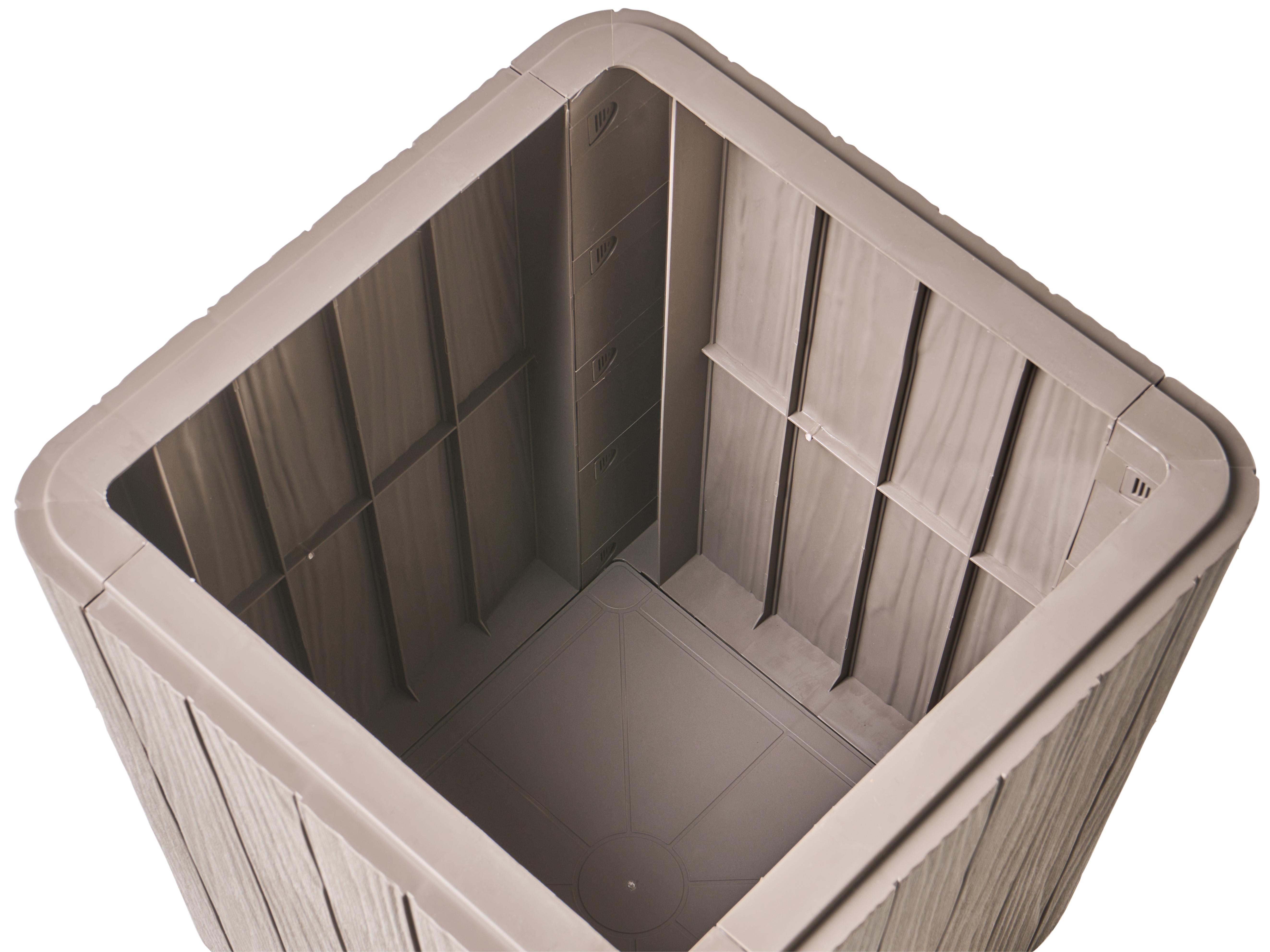 Kussenbox SARANDI 40 cm 40 cm Taupe