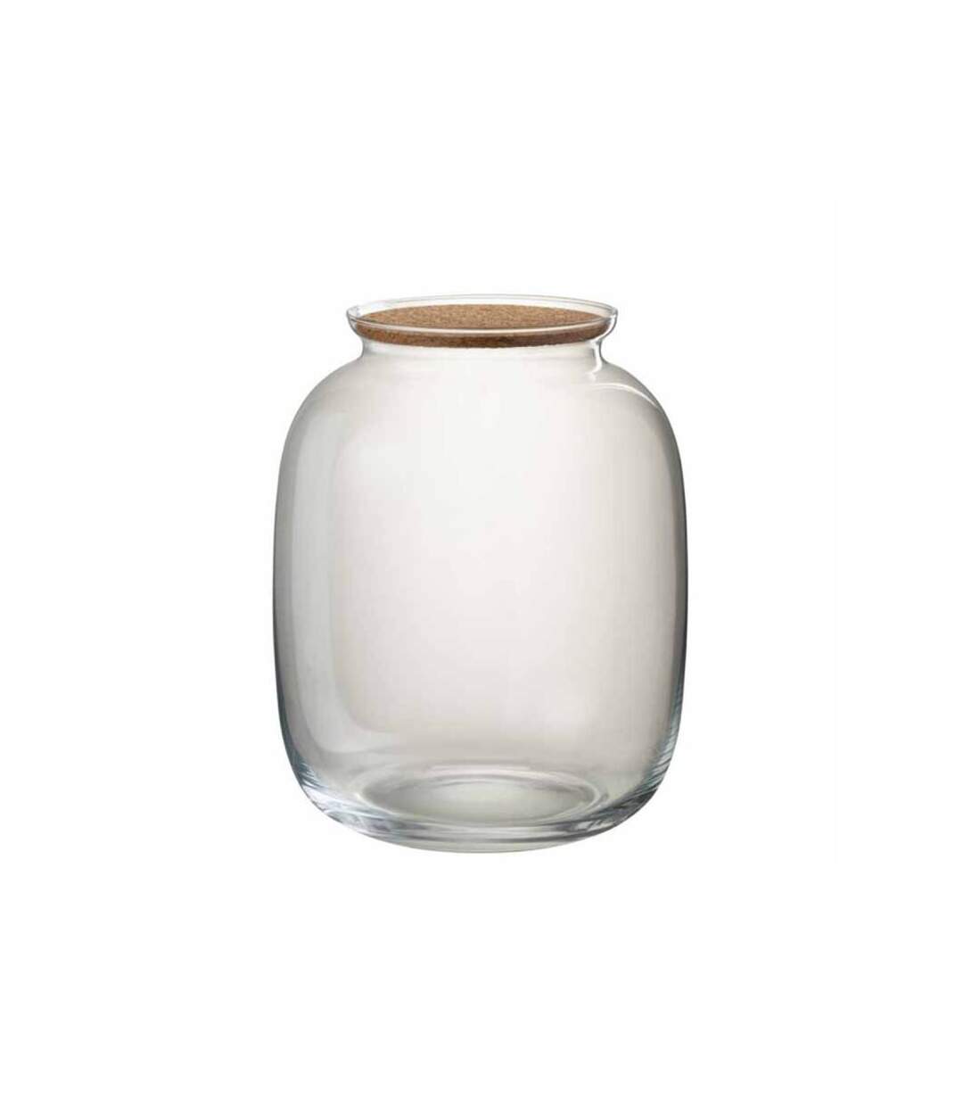 Paris Prix - Pot Déco En Verre roxy 31cm Transparent