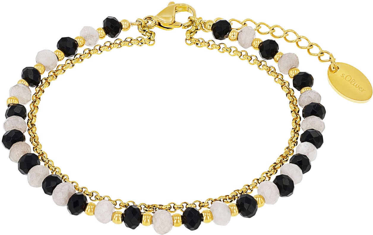 s.Oliver Armband »2038895« mit Glasstein