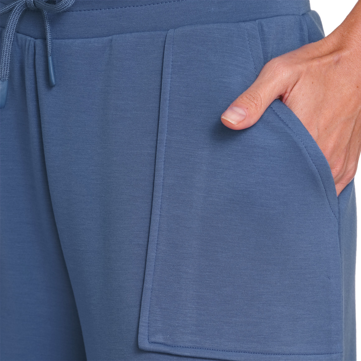 Gina Benotti Damen Sweatshorts aus Modal-Mix blau