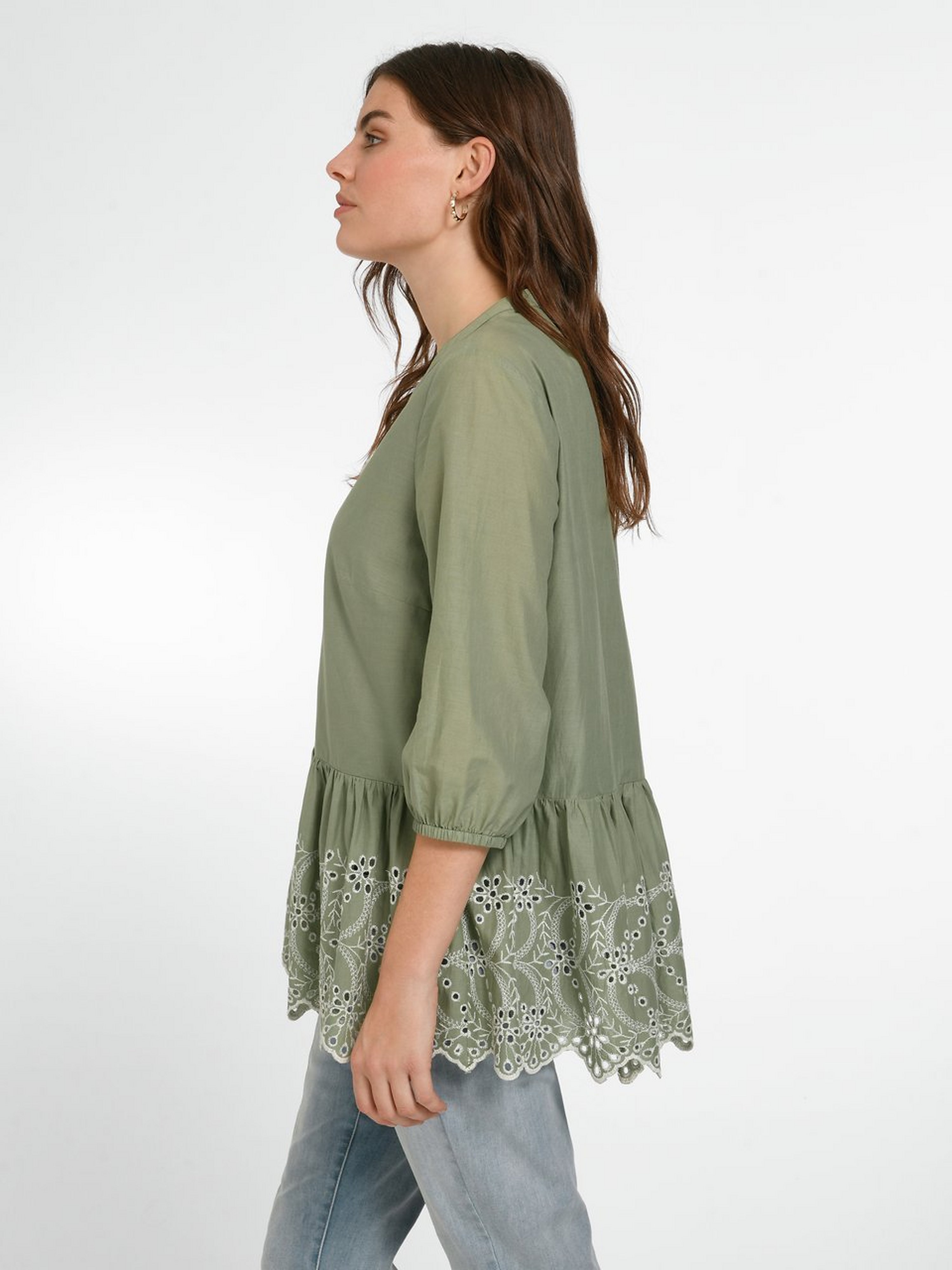 Bluse mit 3/4-Arm