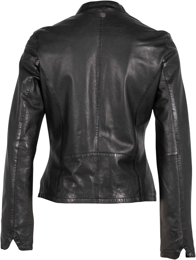 Mauritius Lederjacke »MWAndriana« mit Stehkragen