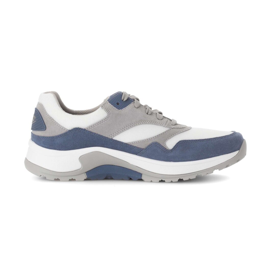Lage sneaker blauw
