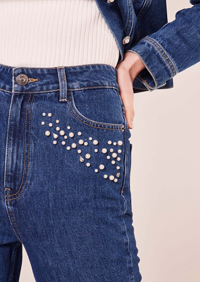 Jeans Joaquimbleu en denim