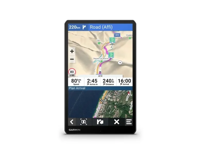 Garmin Camper 795 - Automotiv widescreen