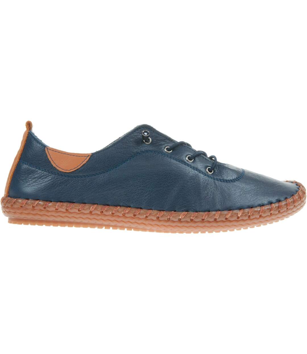 Lunar - Tennis WHISTABLE - Femme (Bleu marine / Marron) - UTGS352