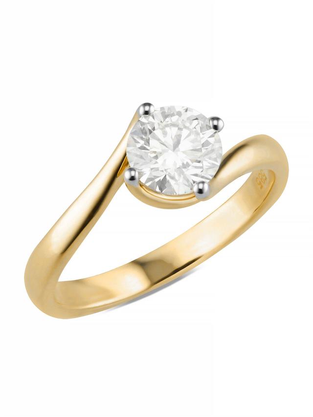 Brillant-Ring, Brillant, Gold 585