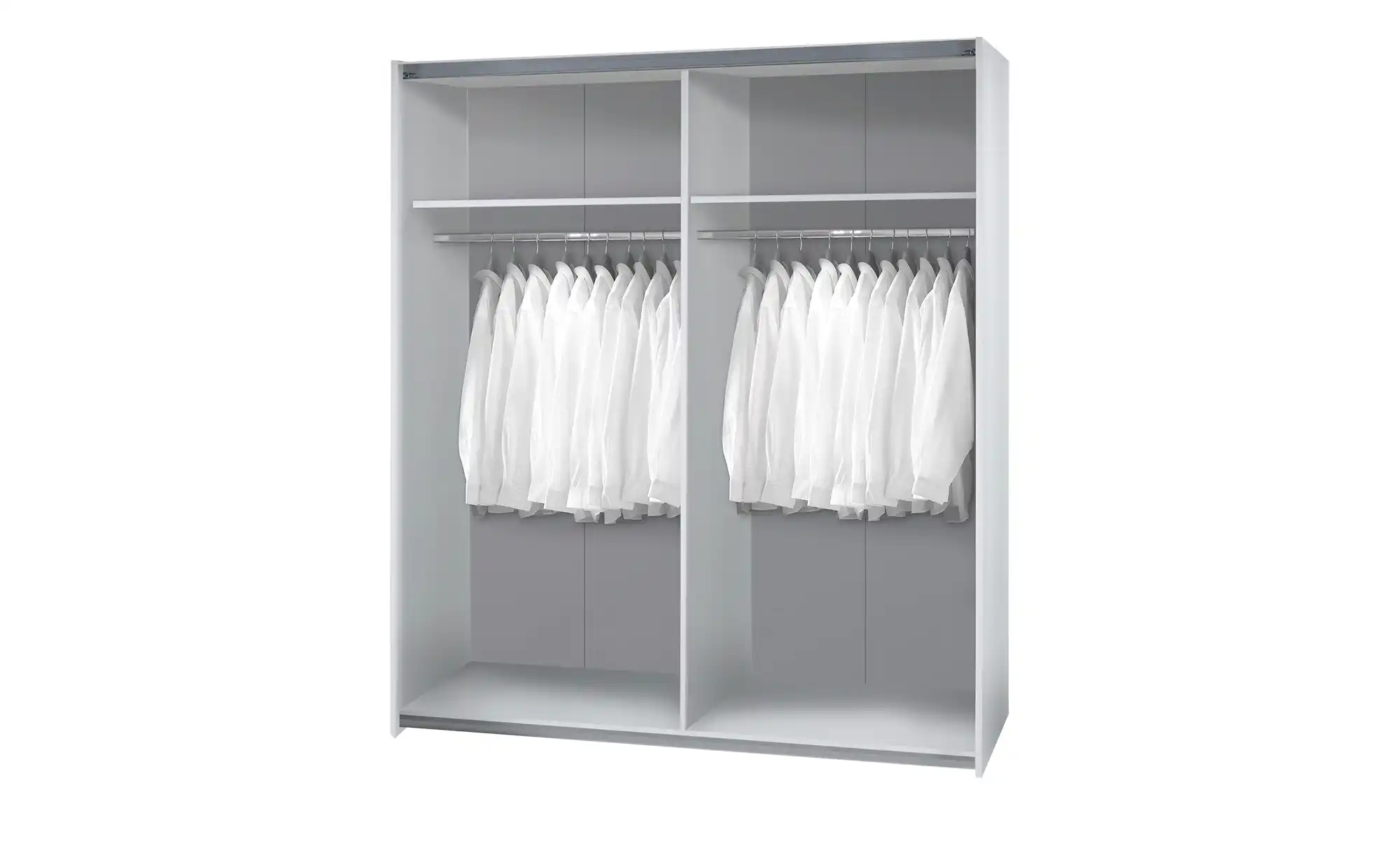Schwebetürenschrank mit Lamellen-Bauchbinde Time