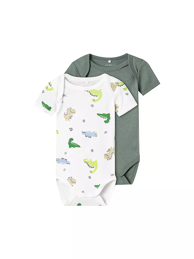 NAME IT Baby Body 2er Pkg.  weiss