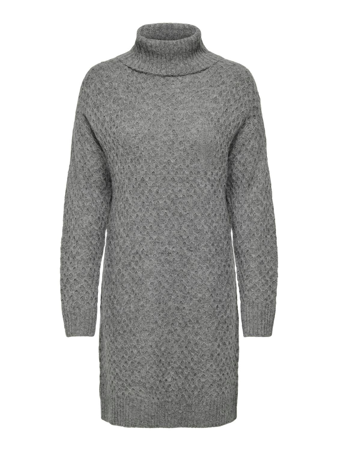 JDYBIGUM Midikleid Medium Grey Melange