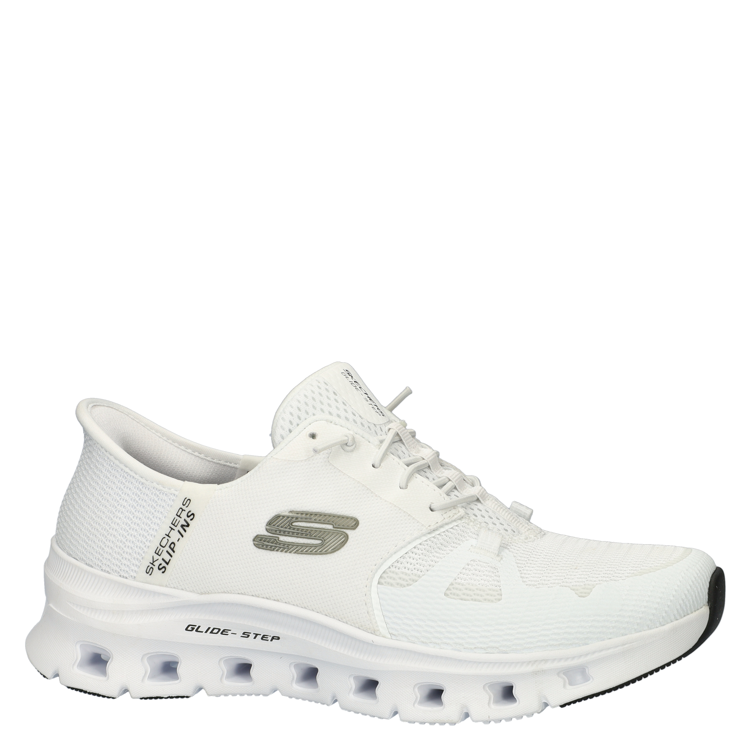 Hands Free Slip-Ins Glide dames sneaker Skechers Wit