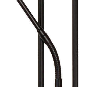 Lucide CHAMPION vloerlamp dimbaar zwart