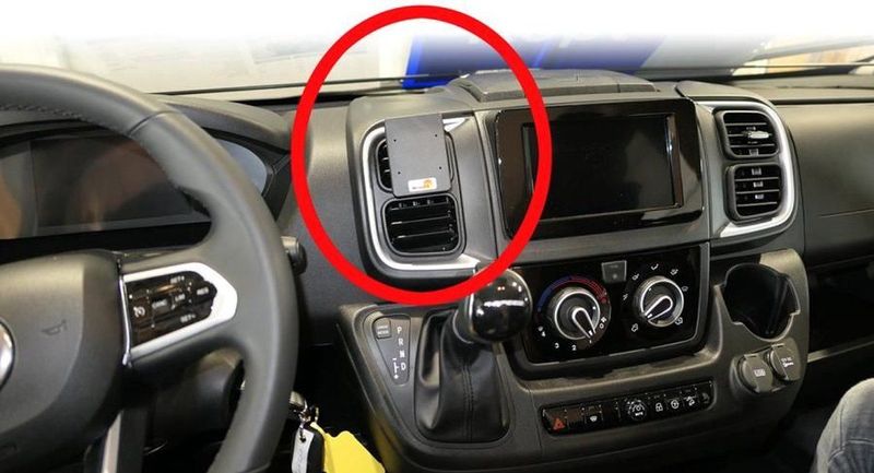 Brodit ProClip Houder - Fiat Ducato 22 - Center Mount