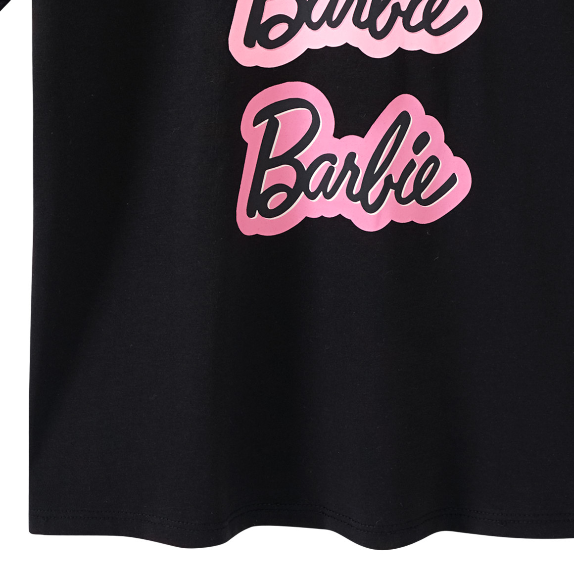 Yigga Barbie T-Shirt mit Print schwarz
