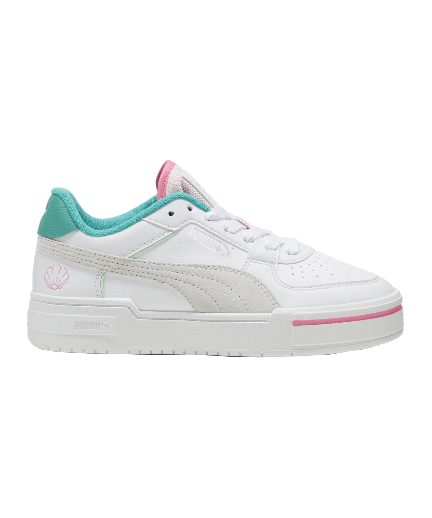 PUMA CA Pro Retro Resort Damen Weiss Grün F01