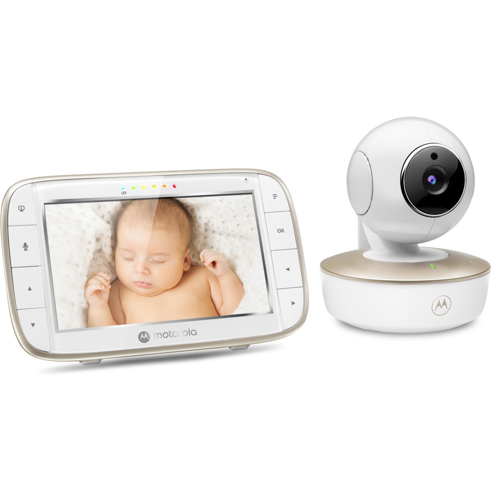Køb Motorola Babyalarm med Kamera - Hvid - VM855 Connect