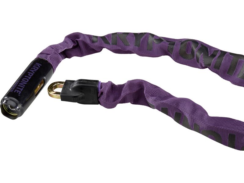Kryptonite Veloschloss Keeper 785 - Violett Kettenschloss 850 mm
