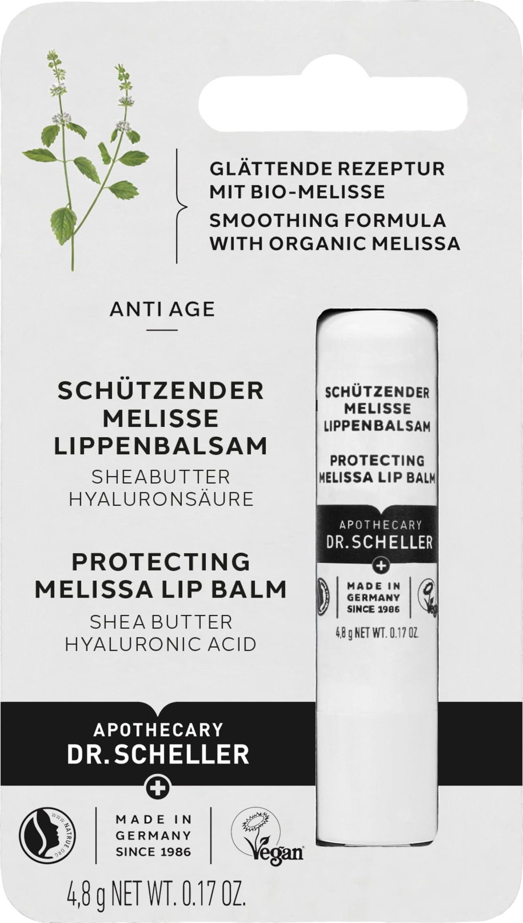 Dr. Scheller  Schützender Melisse Lippenbalsam, 4,80 g