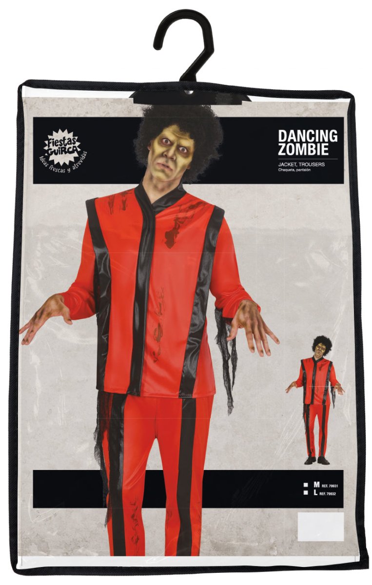 Halloween Kostuum Heren Dansende Zombie
