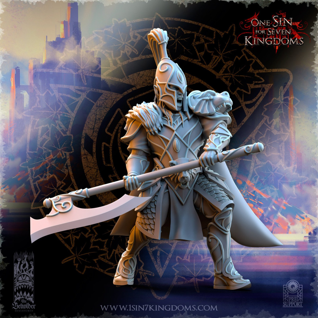 The Beholder Miniatures - Elfes - 8 Gardiens de l'Ours