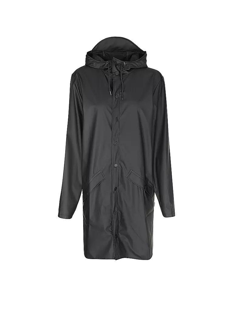 RAINS Parka - Regenjacke schwarz