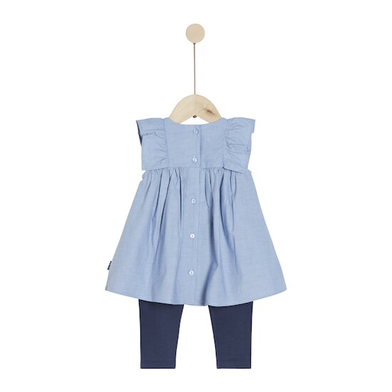 Plage Ensemble Robe + Leggings   Sky        de               P'tit bisou