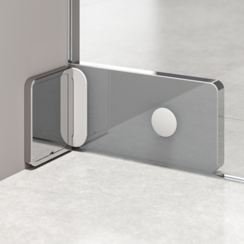 Sealskin Pure Inloopdouche Type A3 100X200 Cm Zilver hoogglans