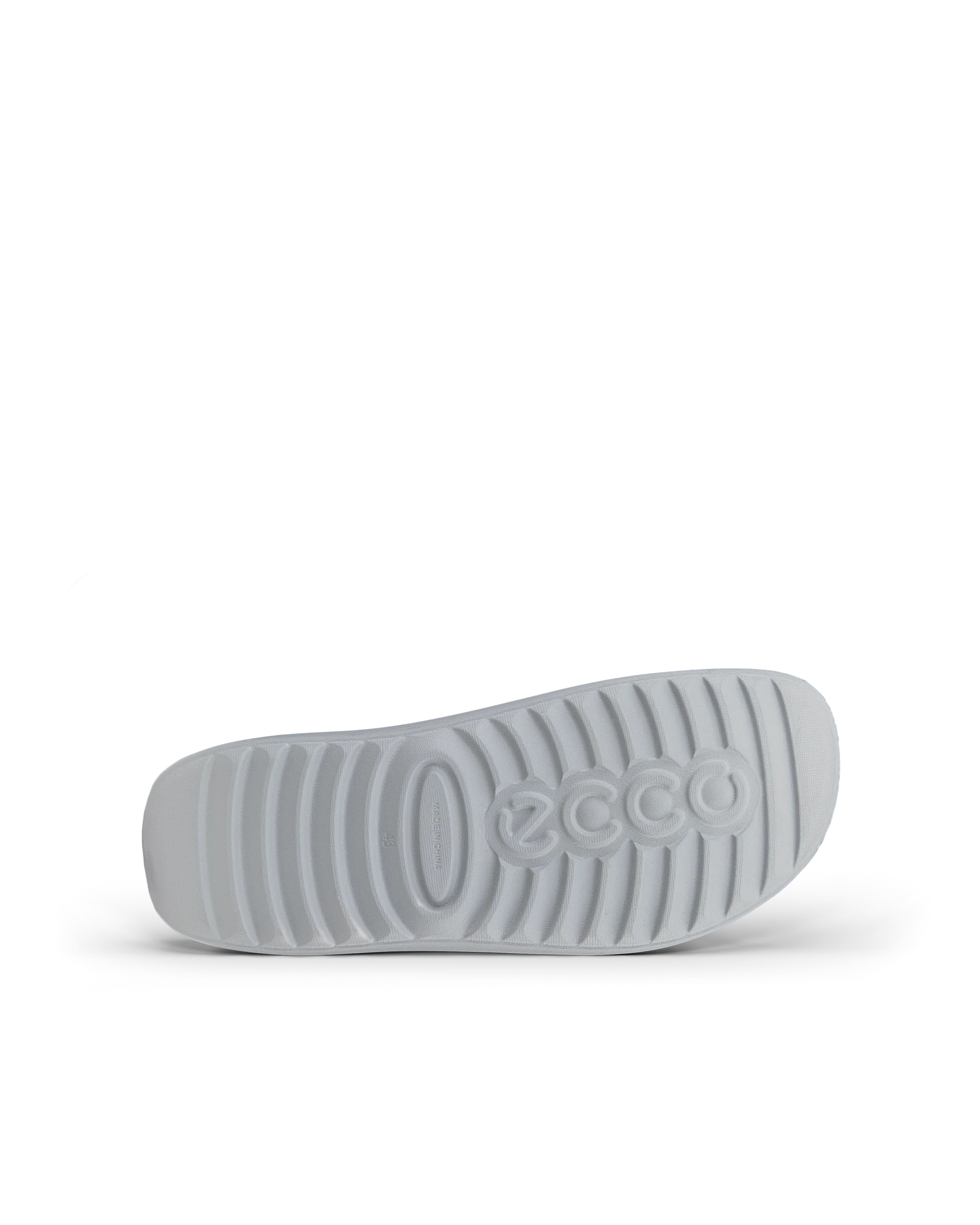 ECCO COZMO SLIDE Unisex Pantolette Grau