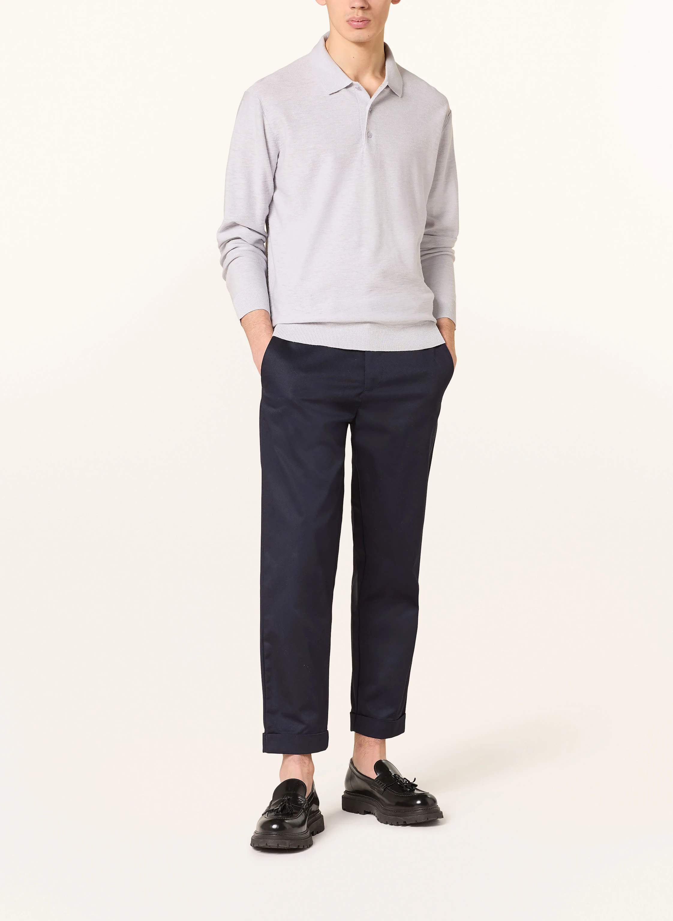 PAUL Strick-Poloshirt