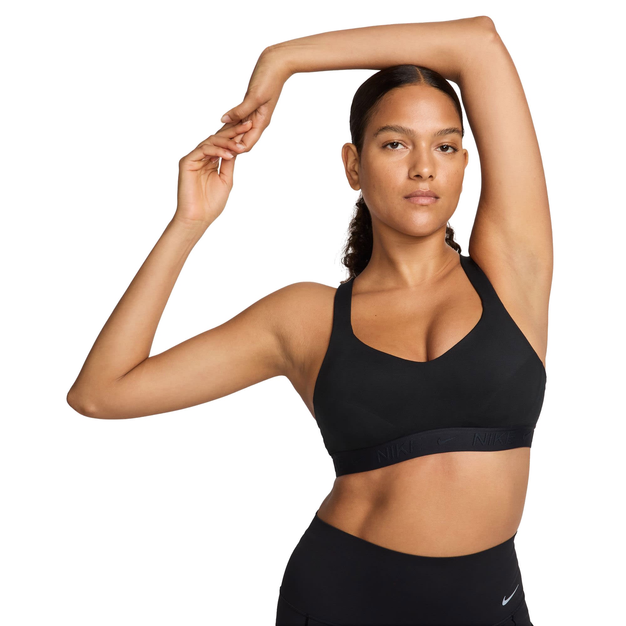 Indy High Support Sports Bra Dame 010/Black/Black/Black