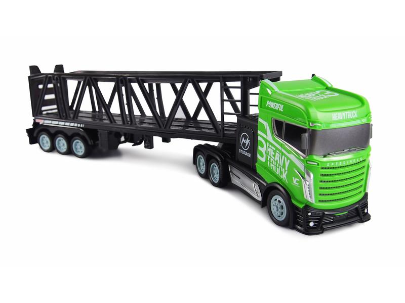 Amewi Lastwagen mit Autotransporter Auflieger RTR RC Sattelzug mit Anhänger