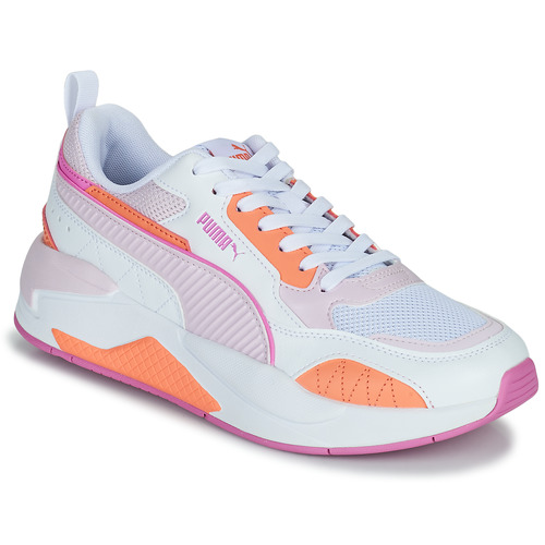 Puma - X-Ray 2 Square - Blanc / Rose