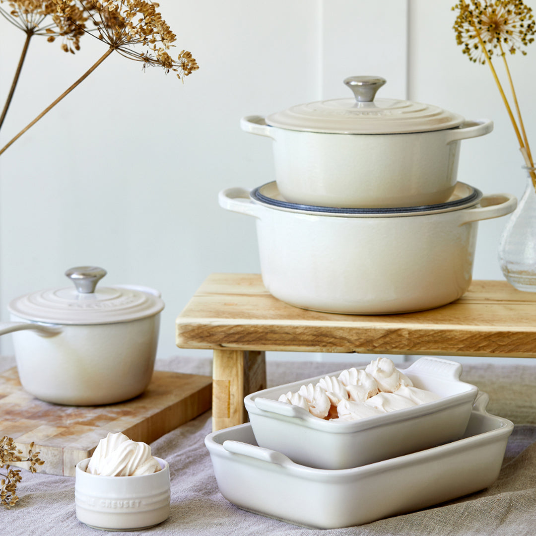 Le Creuset Signature Braadpan Ã 28 cm - Meringue